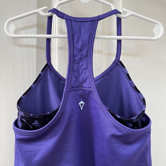 Ivivva by Lululemon Purple Double Dutch Tank Top Athletic Girls Size 4 - Picture 7 of 9